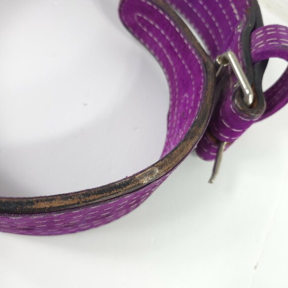 SAFE U.S.A. 10mm Single-Pronged PURPLE Powerlifting Belt SIZE XL ??? LENGTH 51in